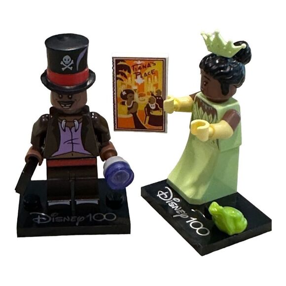 LEGO Princess & The Frog Duo Disney 100th min figure - Picture 1 of 14